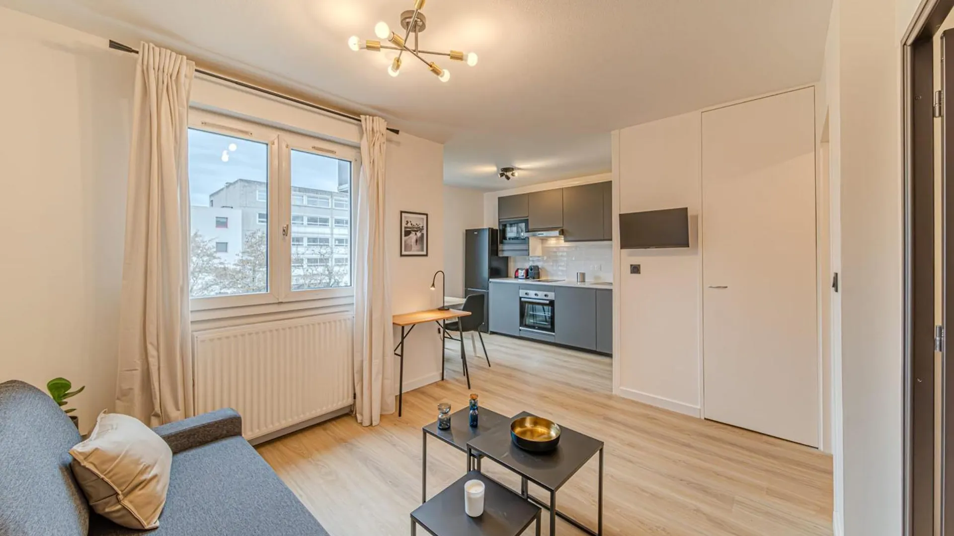 Apartment Charmant 4 Pers Halle Tony Garnier Lyon